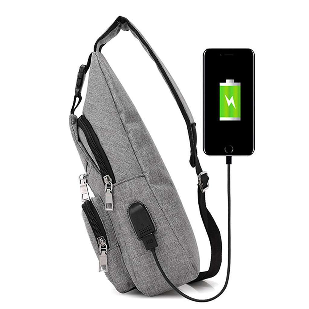 For Nintendo Switch Backpack Travel Bag Protective Carrying Case USB Charging