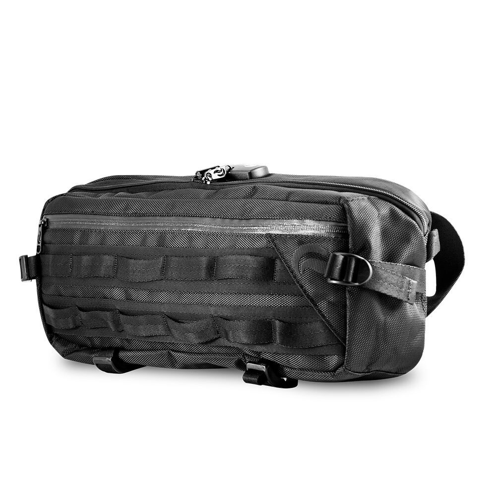 Skunk Sling Smell Proof Stash Bag 100% Smell Weather Proof Carbon Lining – BLACK