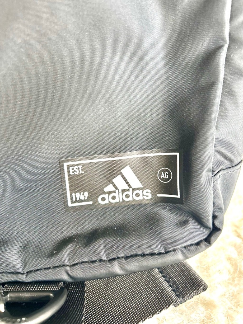 Adidas Essentials 2 Unisex Black Sling Crossbody Bag