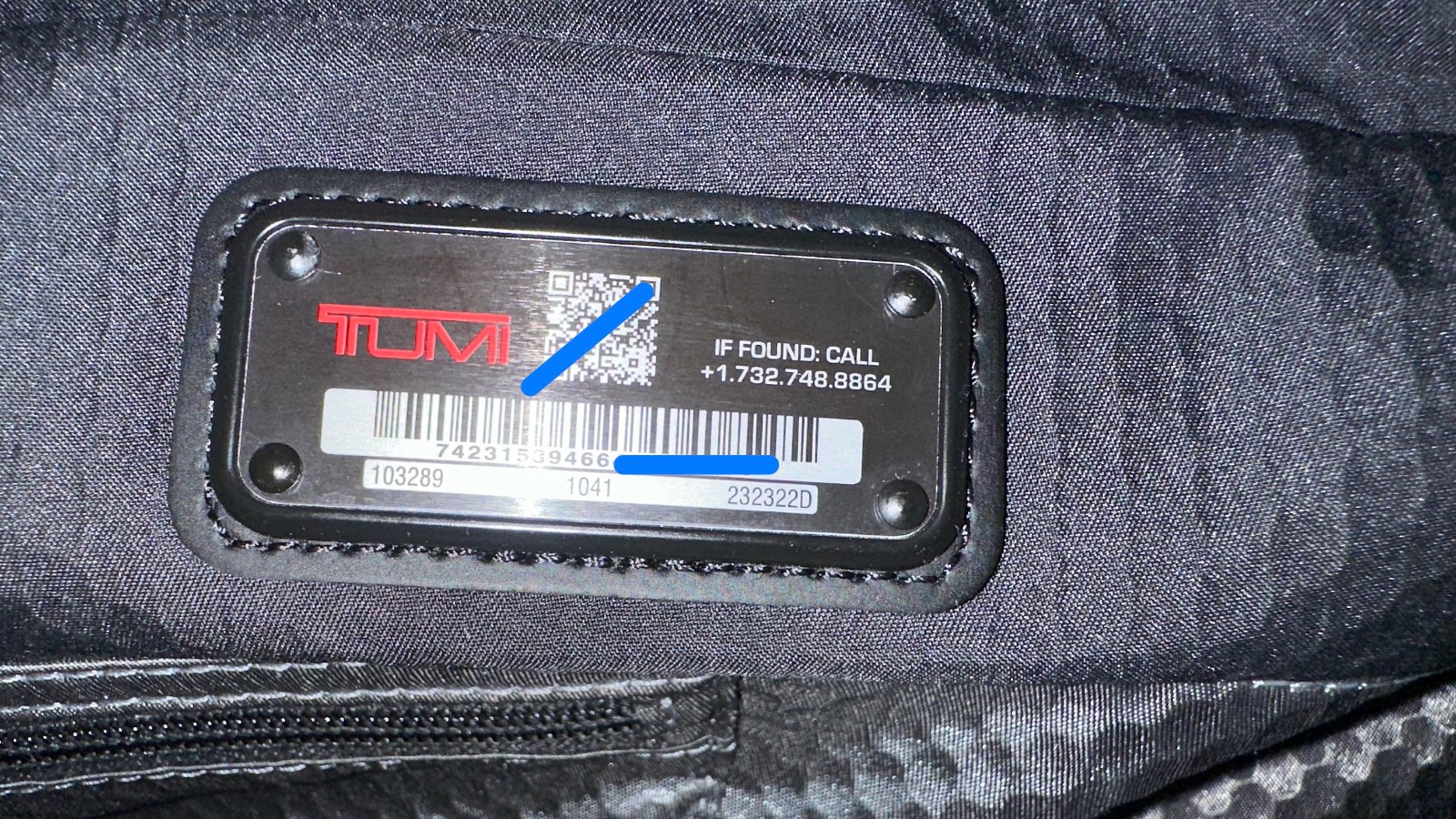 Tumi McCoy Gym Bag Alpha Bravo Black Ballistic Nylon Shoulder Duffel Duffle READ