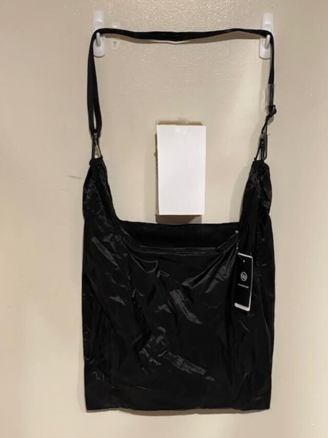 GU X Undercover “Kosmik Noise” Ripstop Packable Tote Bag Black LIMITED EDITION