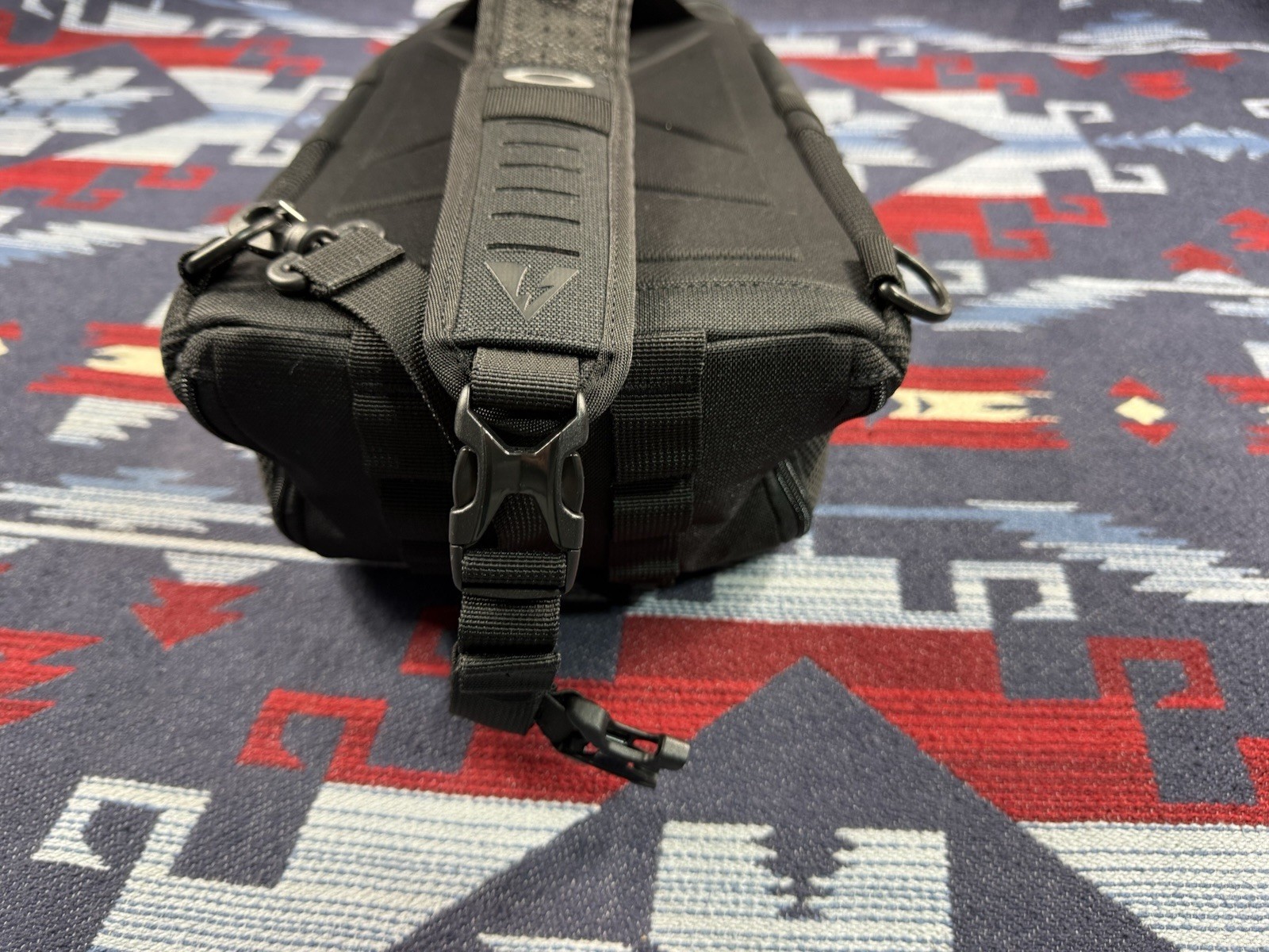 Vtg Y2K Oakley Sling Tactical Software Pilot Shoulder Messenger Bag Backpack