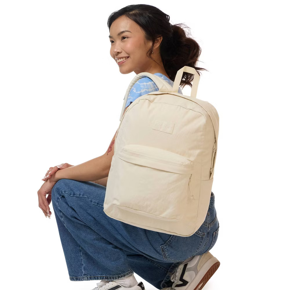 JanSport Superbreak Plus FX 17″ Backpack – Light Yellow