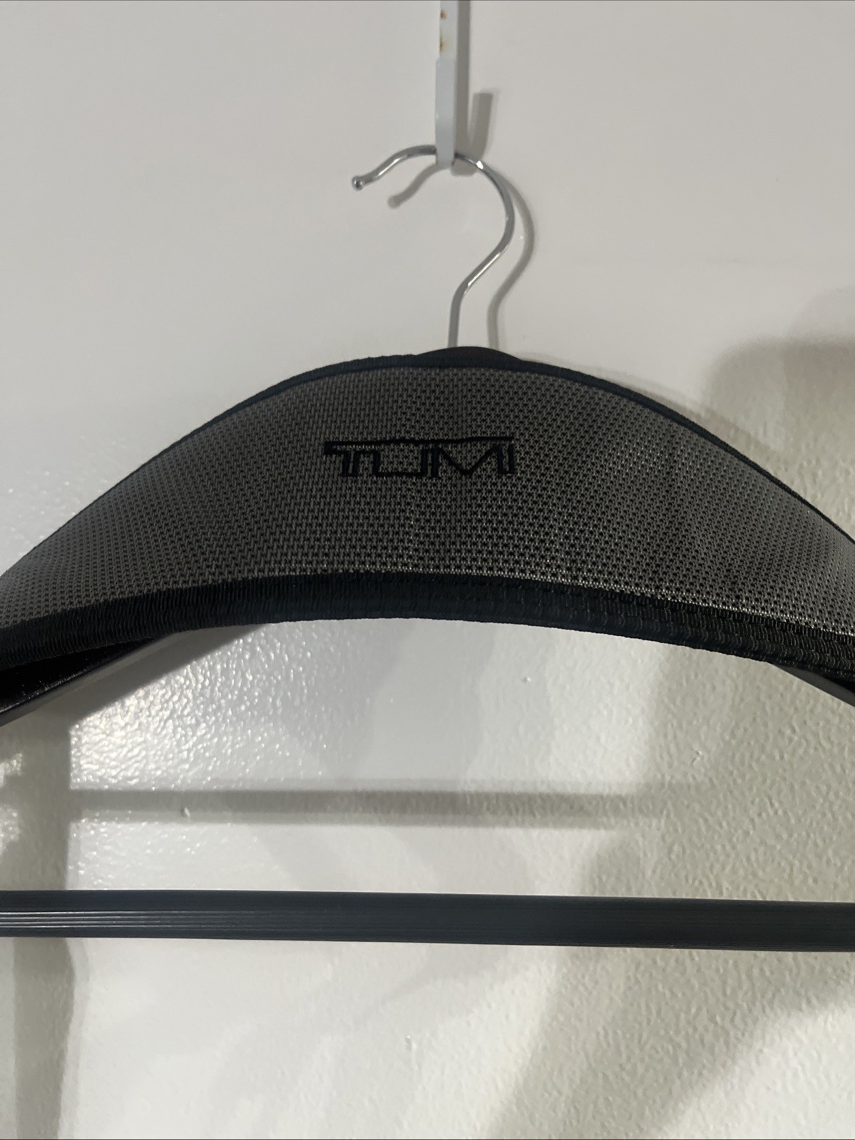 TUMI Boston 2Way Ballistic Nylon Duffle Bag Carry On Gray 525PW Strap (See Pics)