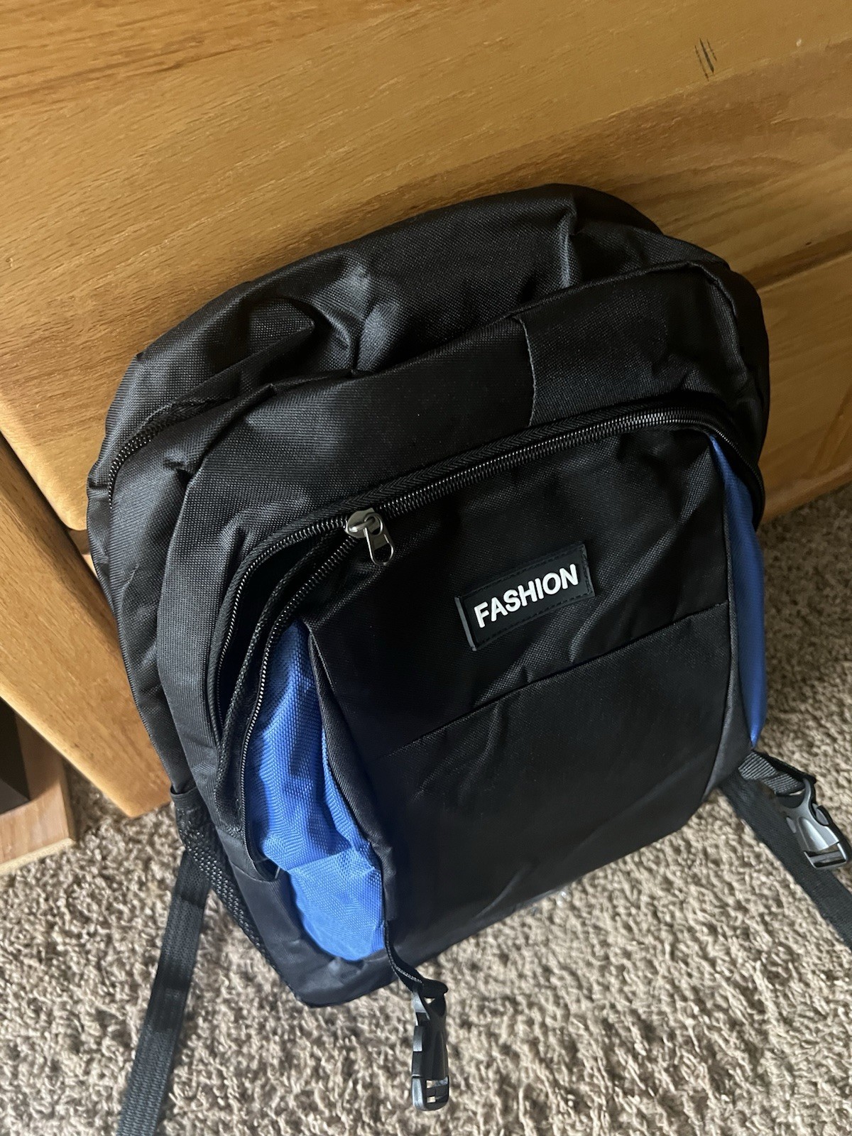 Fashion Bag Sport Black Multi-Compartment Adjustable Backpack – NEW