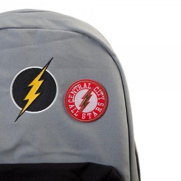 Flash Patch It Backpack Bag DC Comics Justice League Super Hero Show BP5DTGDCO