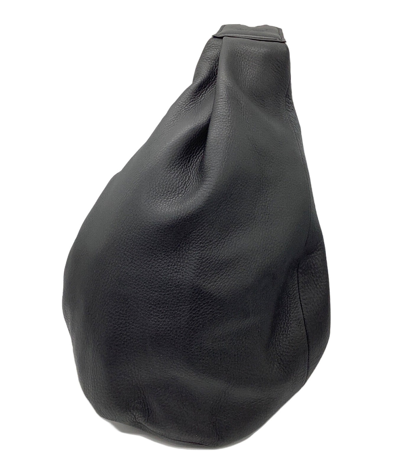 discord YOHJIYAMAMOTO Shoulder bag Black Cowhide Authentic From Japan