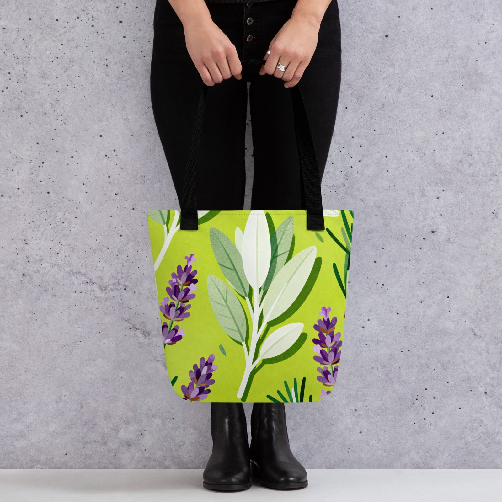 Floral, sage design best seller Tote bag