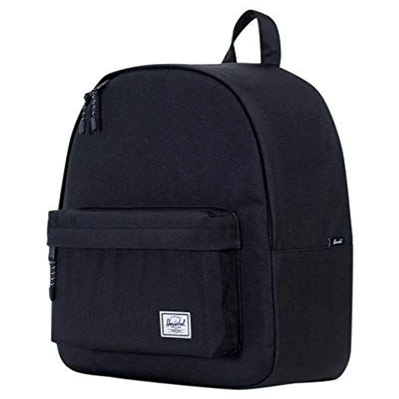 Herschel Backpack, Black, Classic 24 L Black 16.5″ H X 12″ W X 5.5″ D
