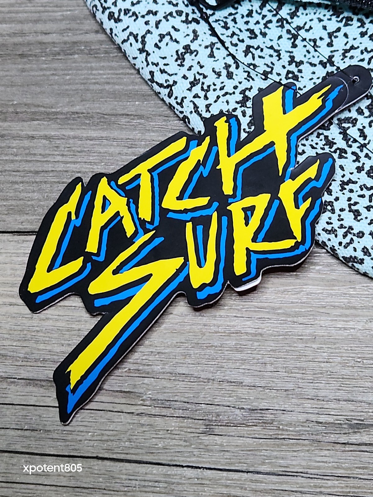 NWT Catch Surf Static Fanny Pack Canvas Hip/Waist Bag Retro Vtg 80s/90s Style 😍