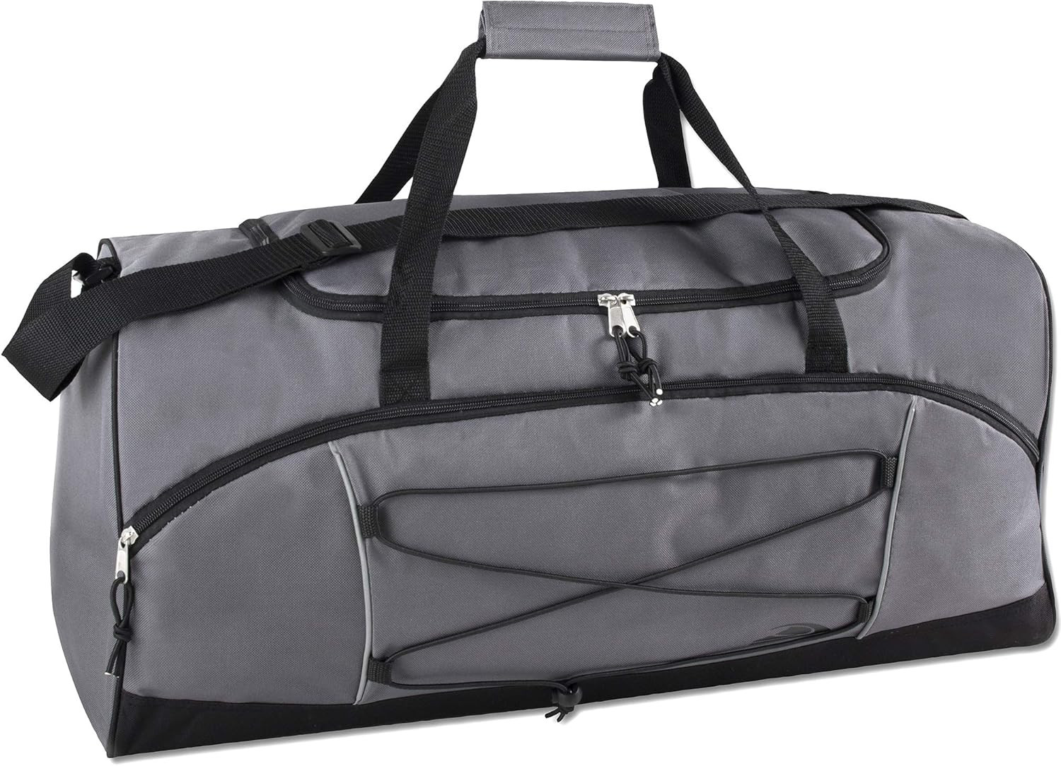 60 Liter, 26 Inch Duffle Bag – Heavy Duty Extra Large Sports Gym Equipment Trave