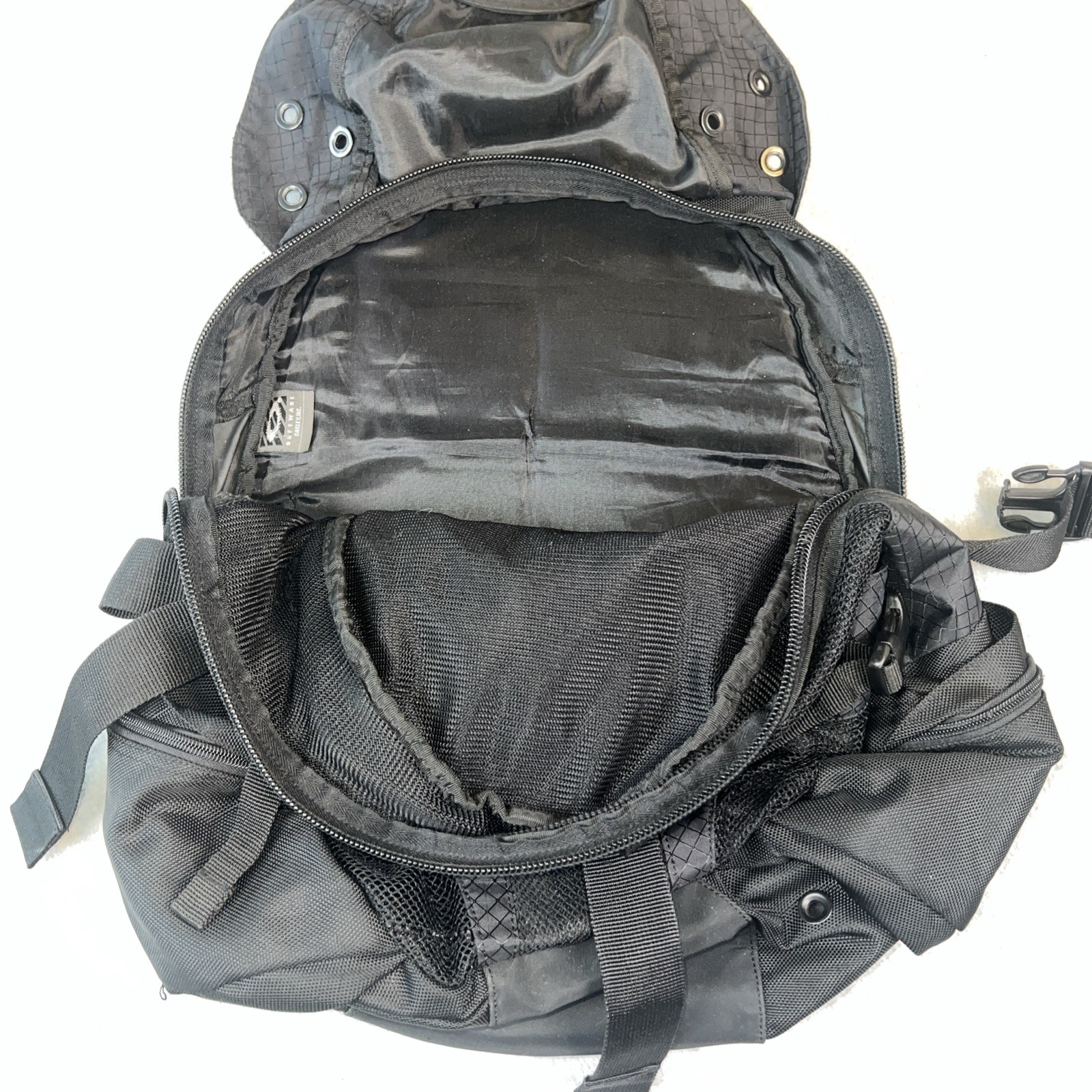Oakley Software Black Icon Backpack Rucksack Tactical Tech Vintage Y2K Rare