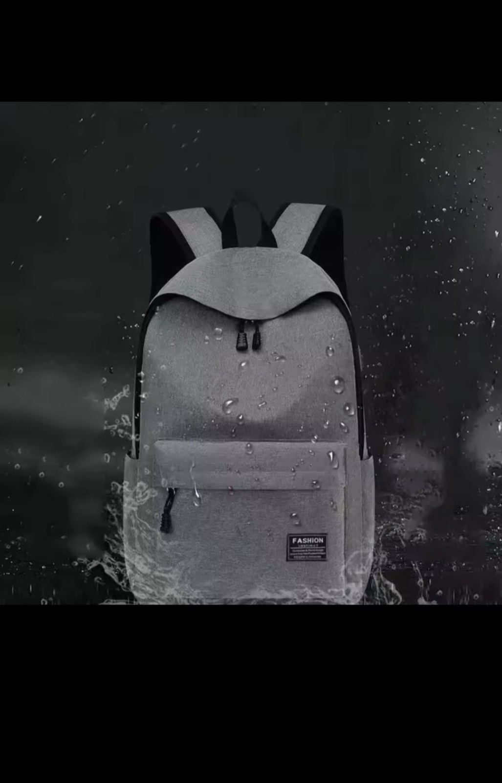 Men’s Minimalist Backpack Large Capacity Laptop School Bag Durable & Washable