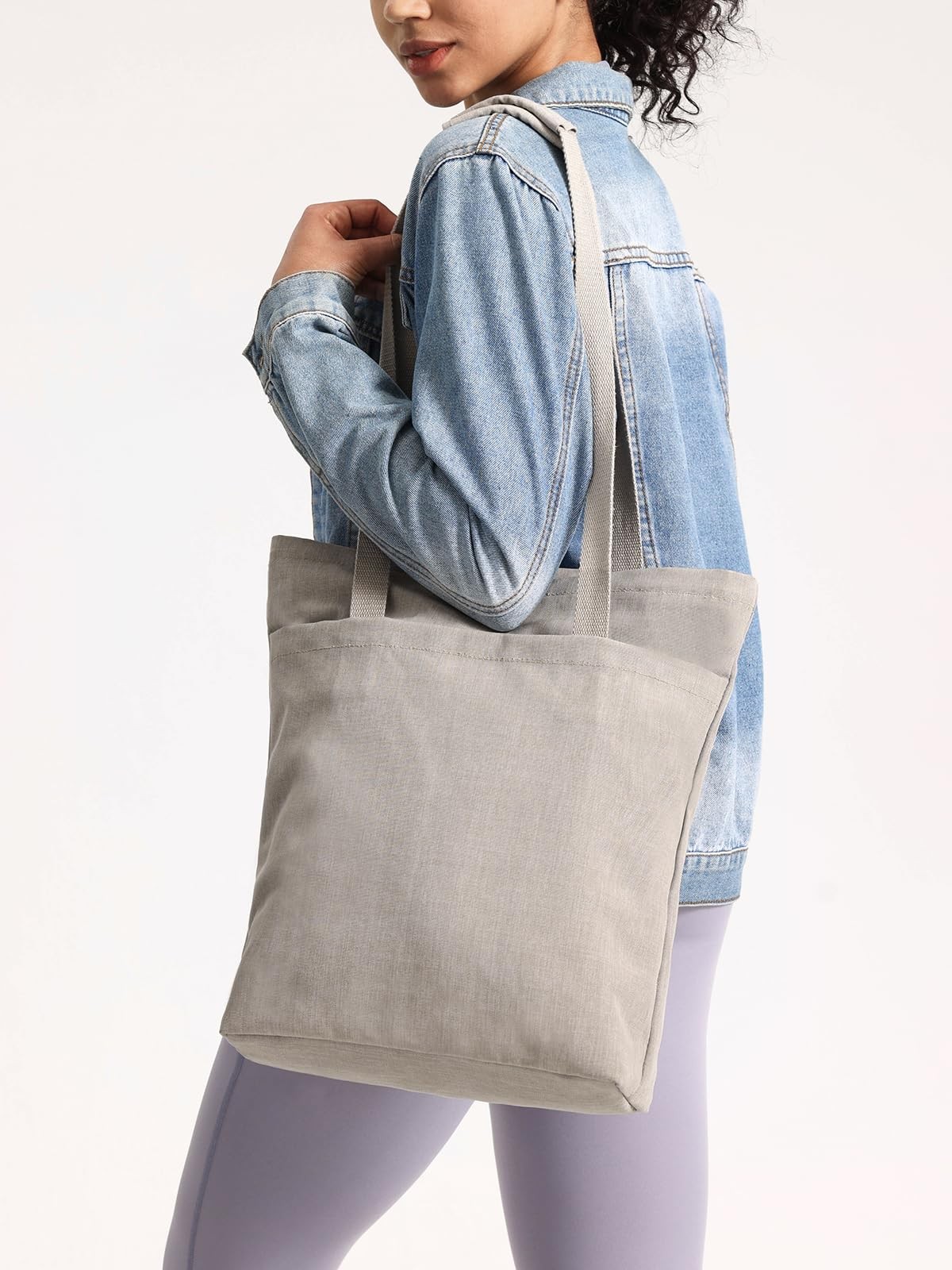 Waterproof 2-in-1 Tote Bag Backpack for 14″ Laptop, Stylish and Versatile Design
