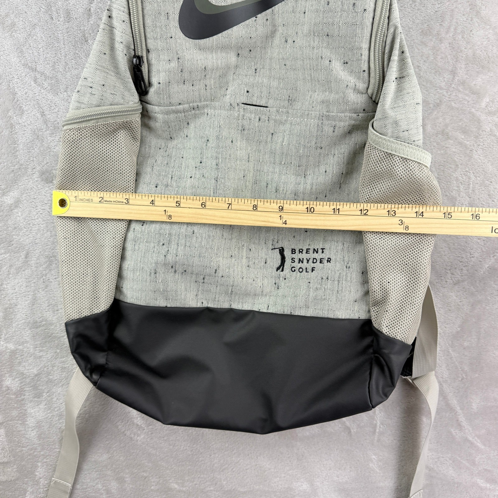 Nike Brasilia 9.0 Slub Training Backpack M Multicolor Speckled Golf Travel EUC