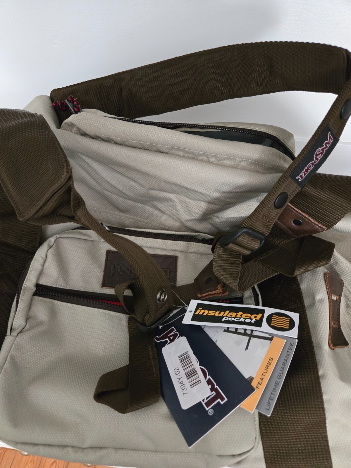 NEW Jansport Guidepost Duffel Duffle Bag Travel Luggage Weekender Gym Nylon 53L
