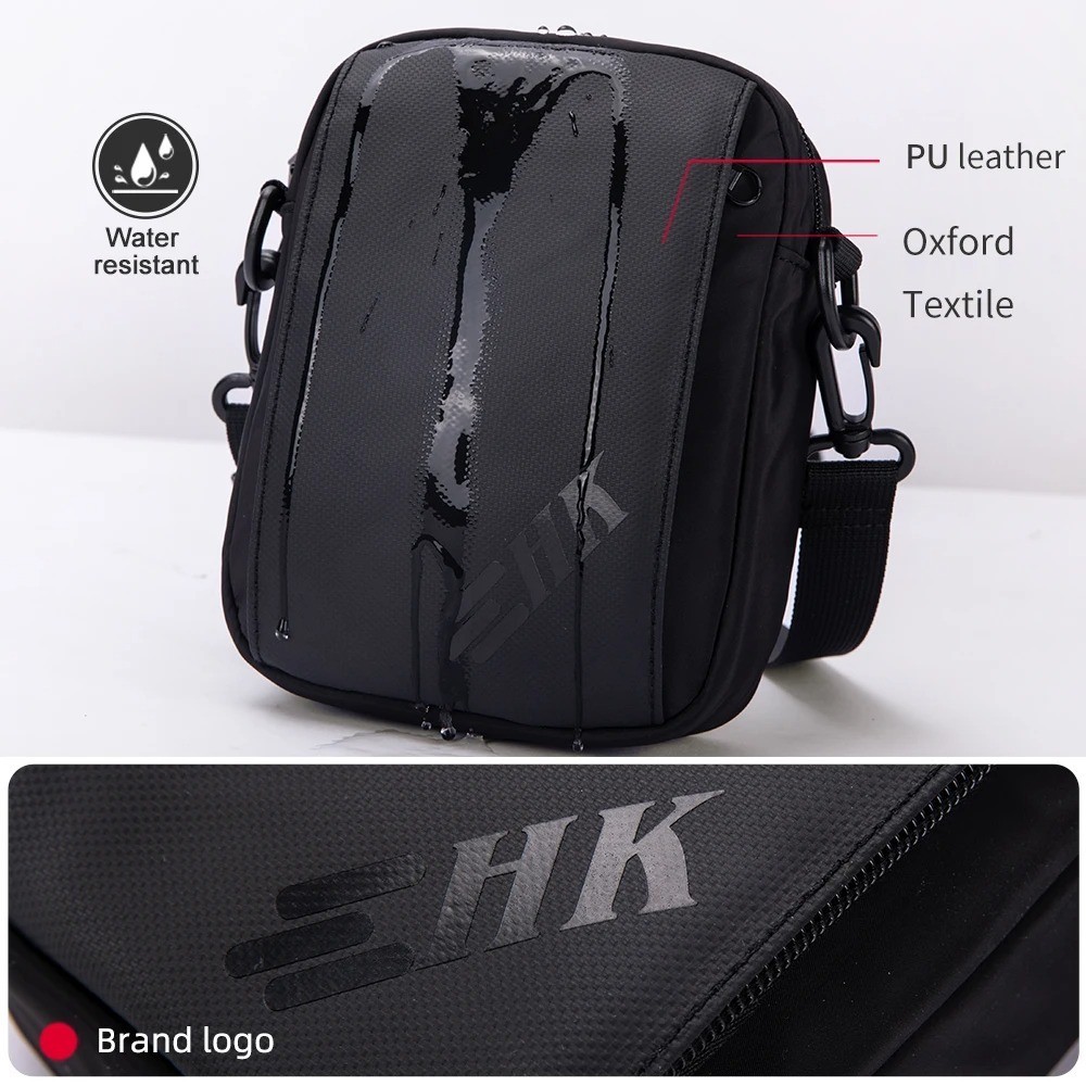Heroic Knight Casual Men’s Shoulder Bag 6.5″ Phone Woman’s Crossbody Bag Waterpr