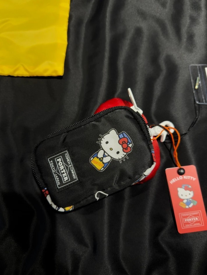 Porter x Hello Kitty Multi Pouch Black 386-26907 Japan Limited 2026