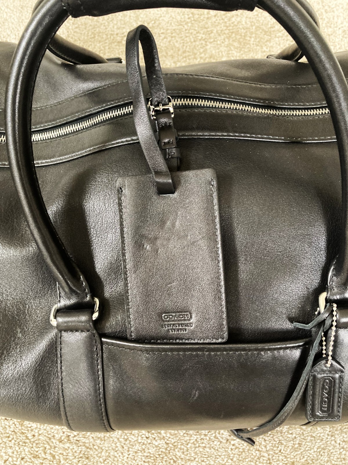 Coach Cabin Leather Duffle Travel Bag – Lexus Edition