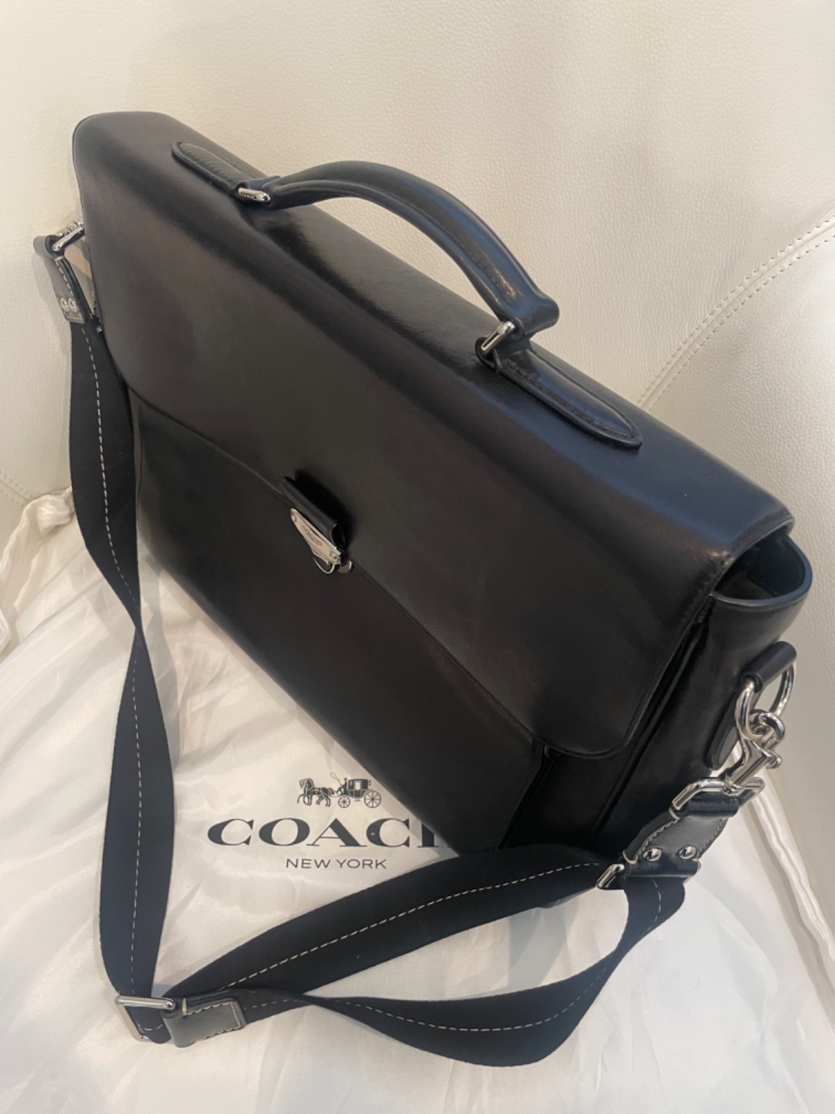 Coach Metropolitan Briefcase, Style No. 71899 (Black)