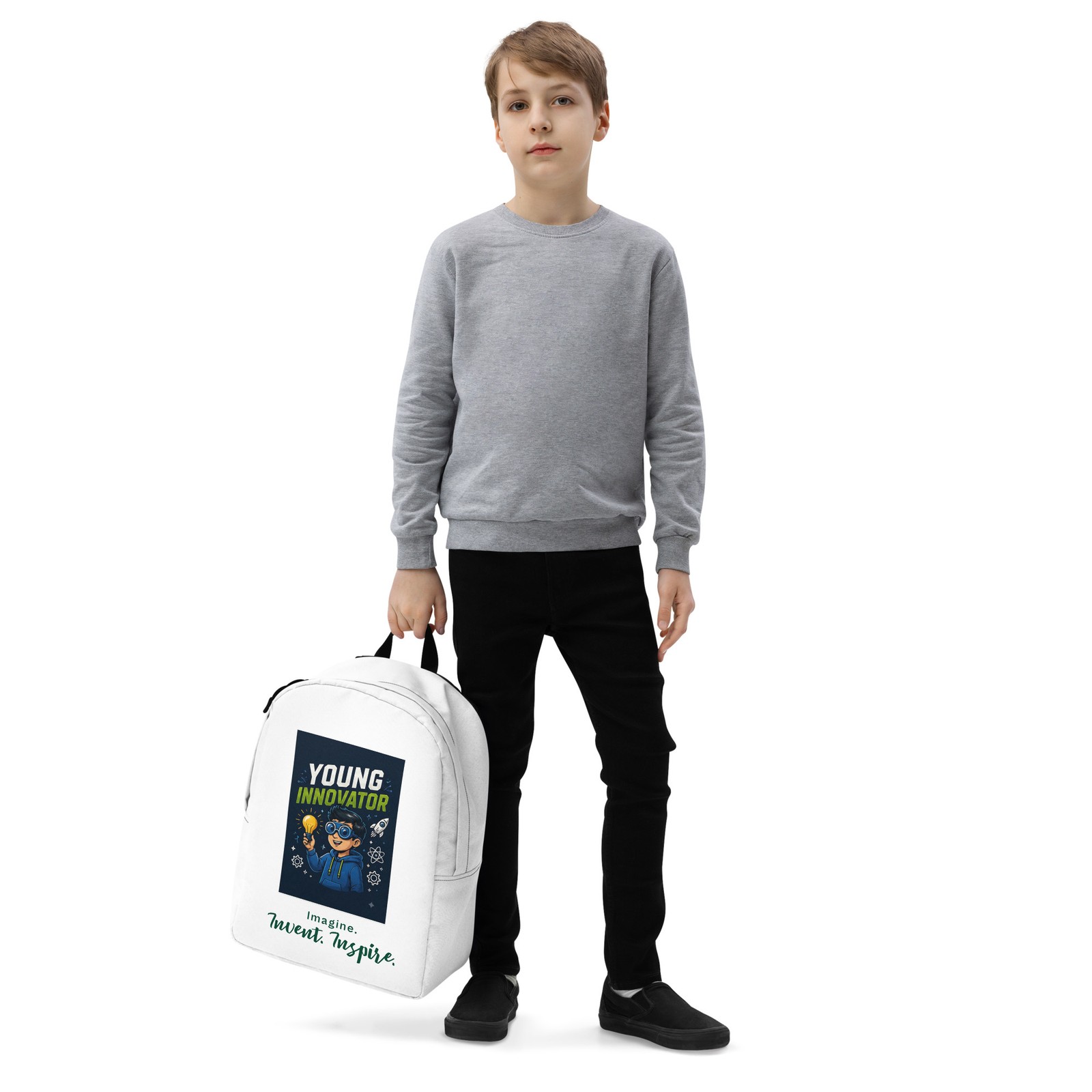 YOUNG INNOVATOR-Invent. Inspire – Minimalist Backpack