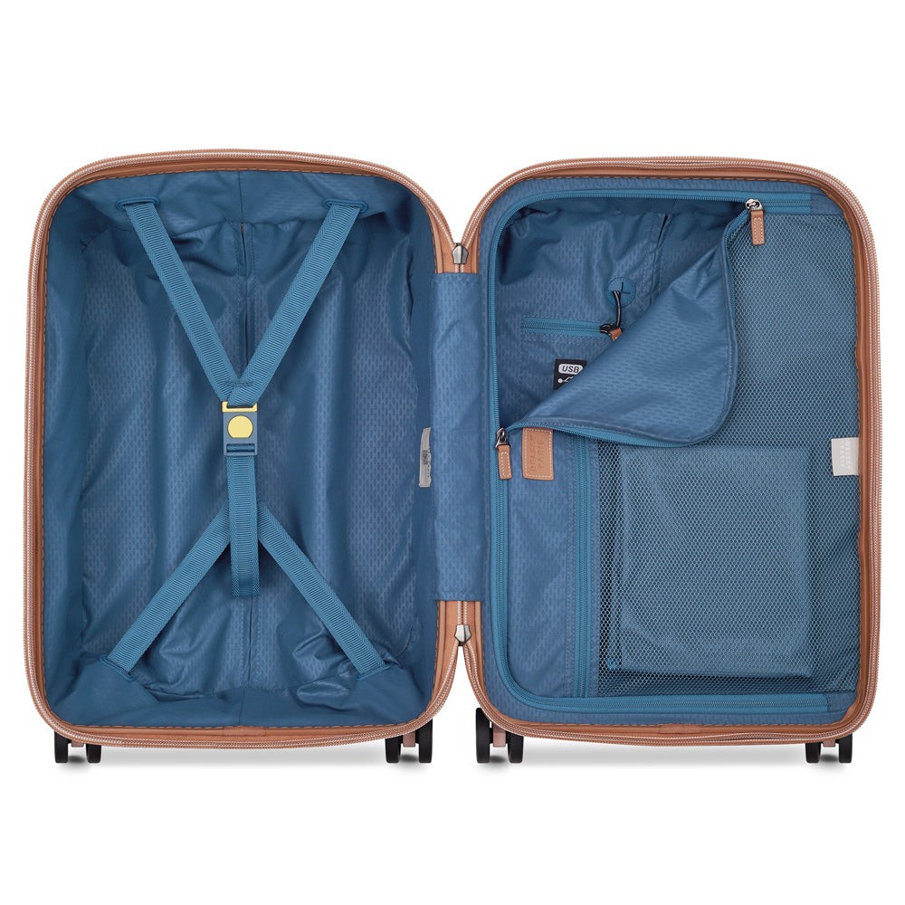 DELSEY Paris Chatelet Air 2.0 Hardside Luggage with Spinner Wheels 20 Inch U1