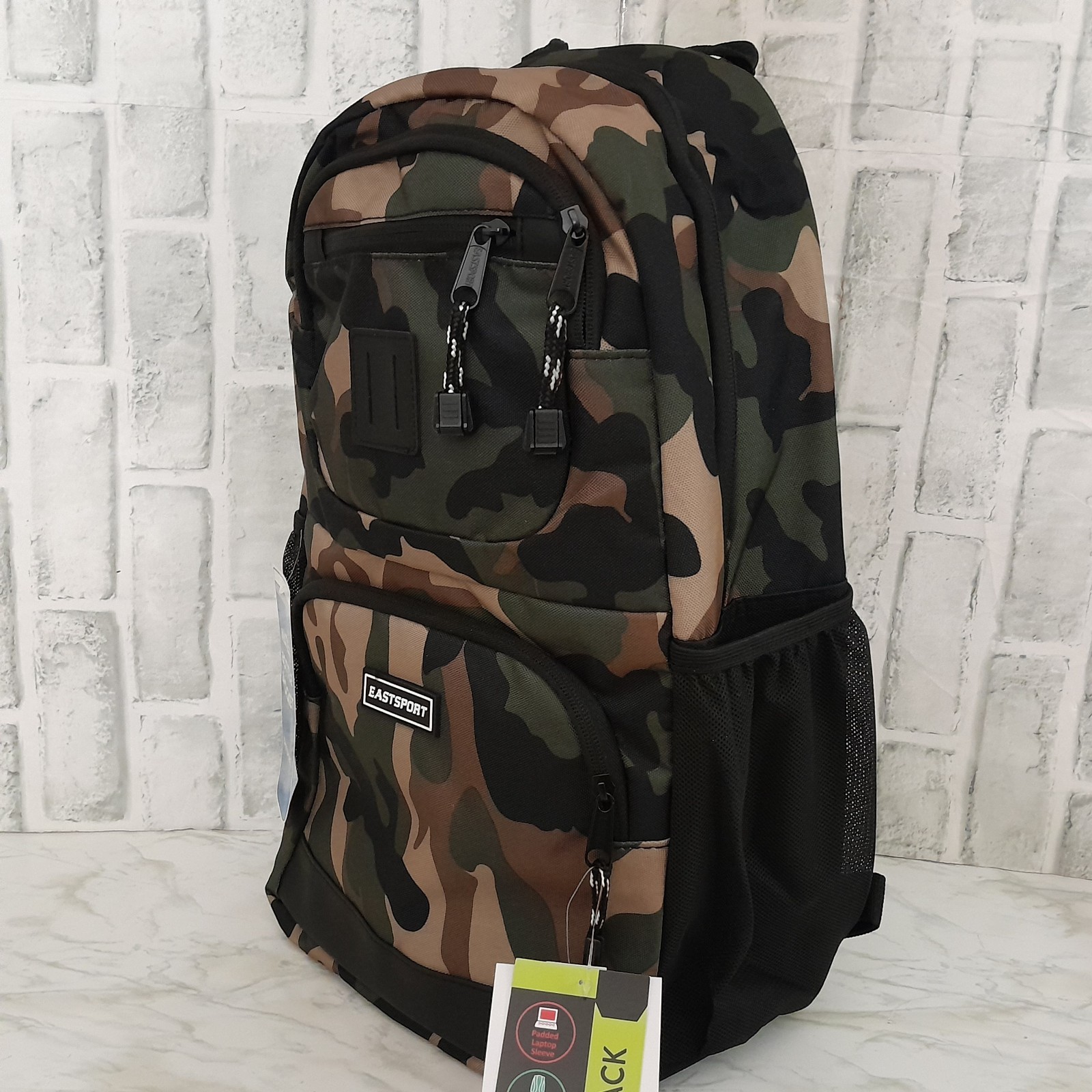 Eastsport Eclipse 19″ Camo Backpack NEW