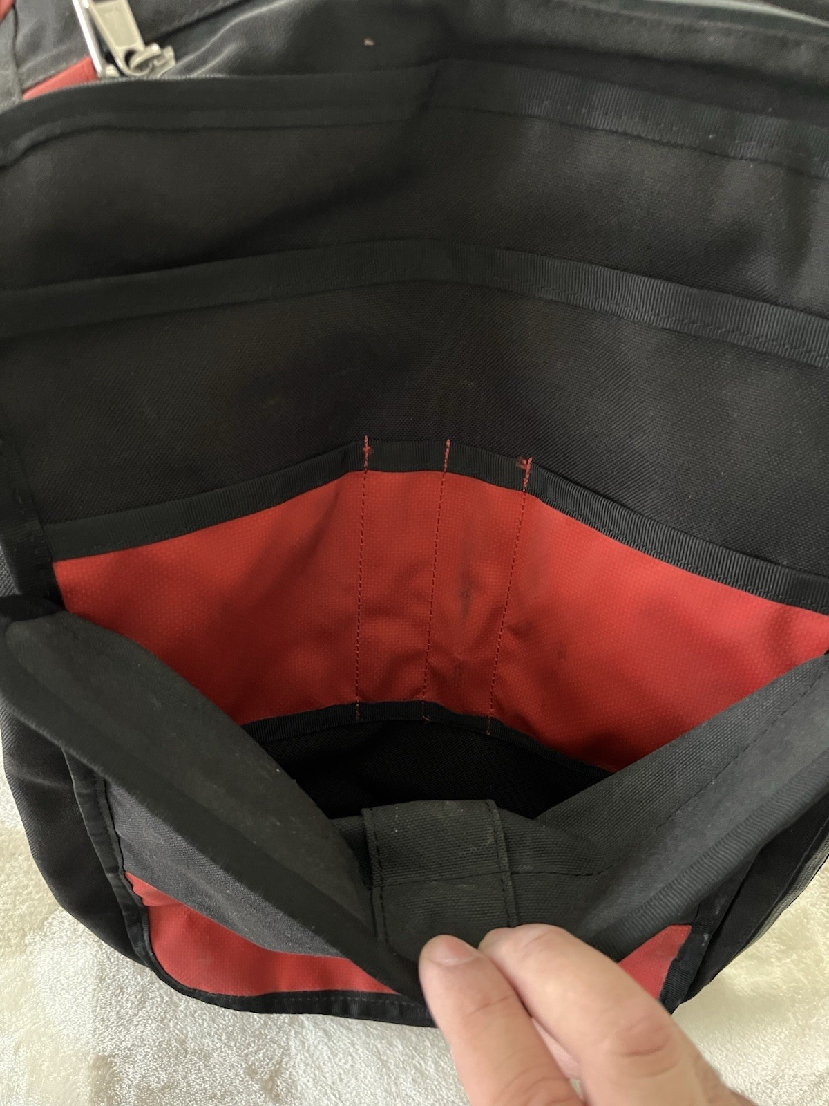 Chrome Industries Laptop Backpack – Black & Red