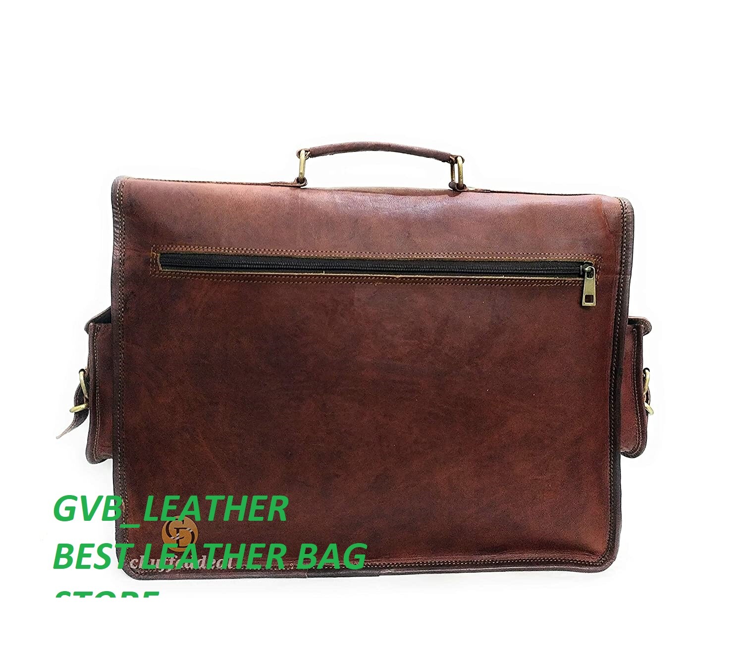 Men’s Seller Handmade Leather Messenger Shoulder Bag Cross Body Laptop Case