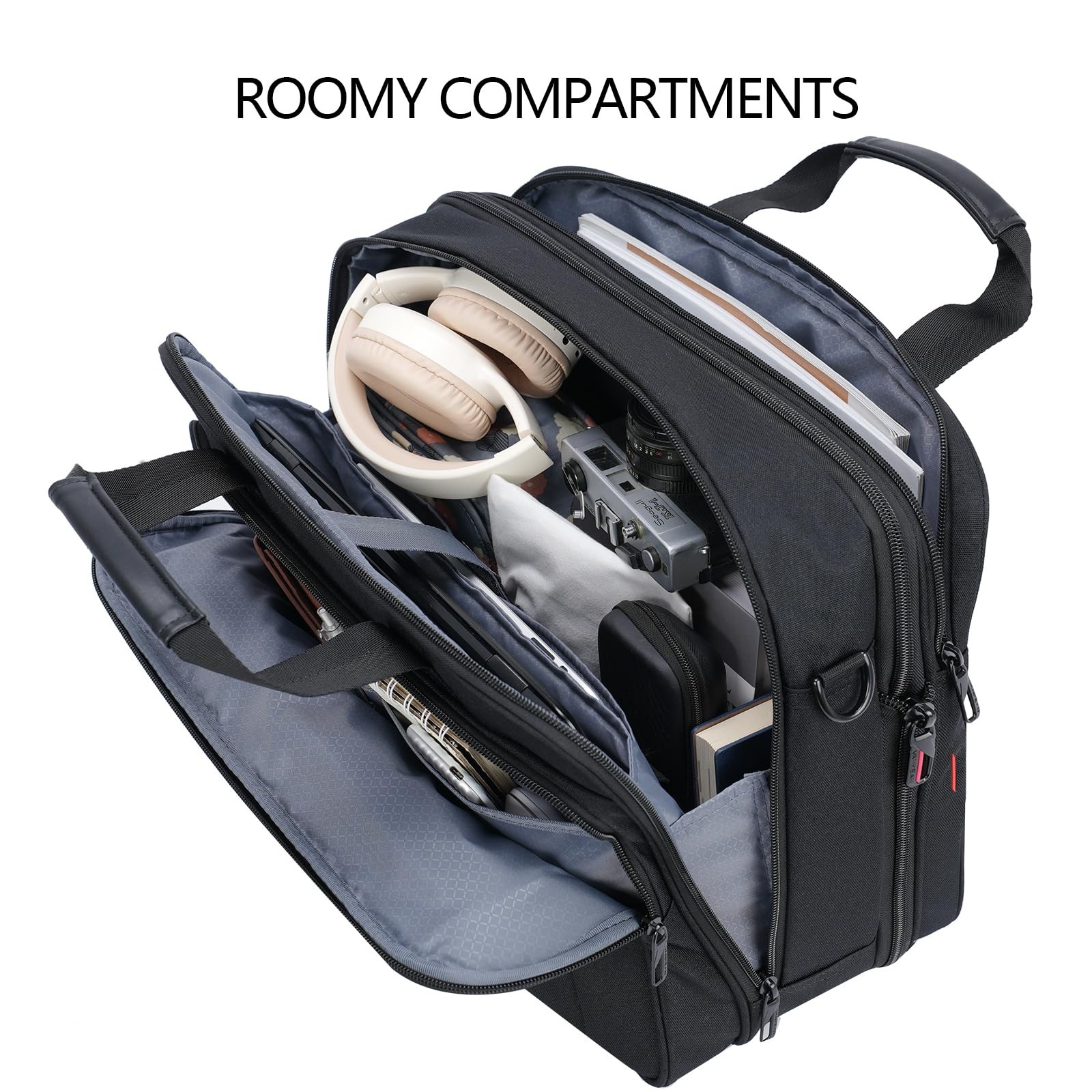VANKEAN Laptop Briefcase for Hombres Mujeres 17 3 Inch Laptop Bag Water Repel