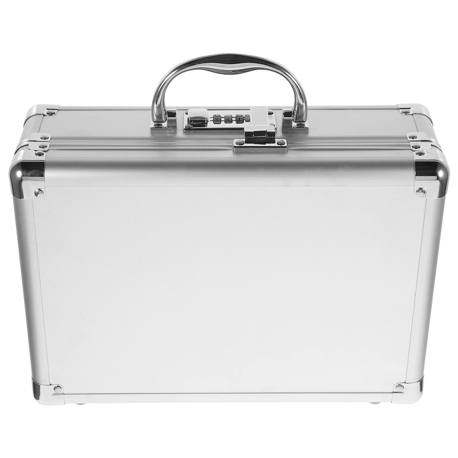 Suitcase Hard Briefcase Instrument Money Aluminum Alloy Portable Workstation Met