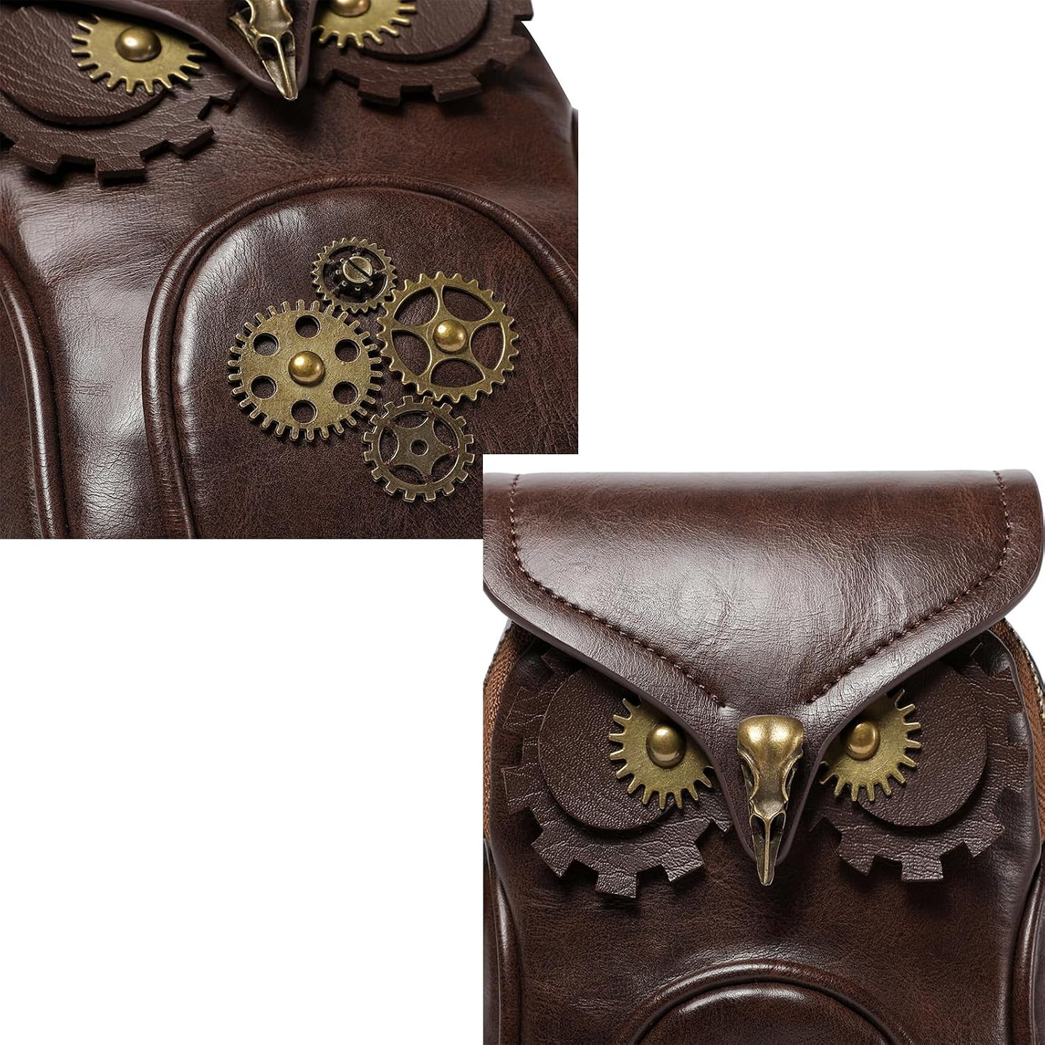 Renaissance Steampunk Messenger Bag & Pirate Coin Pouch for Ren Faire