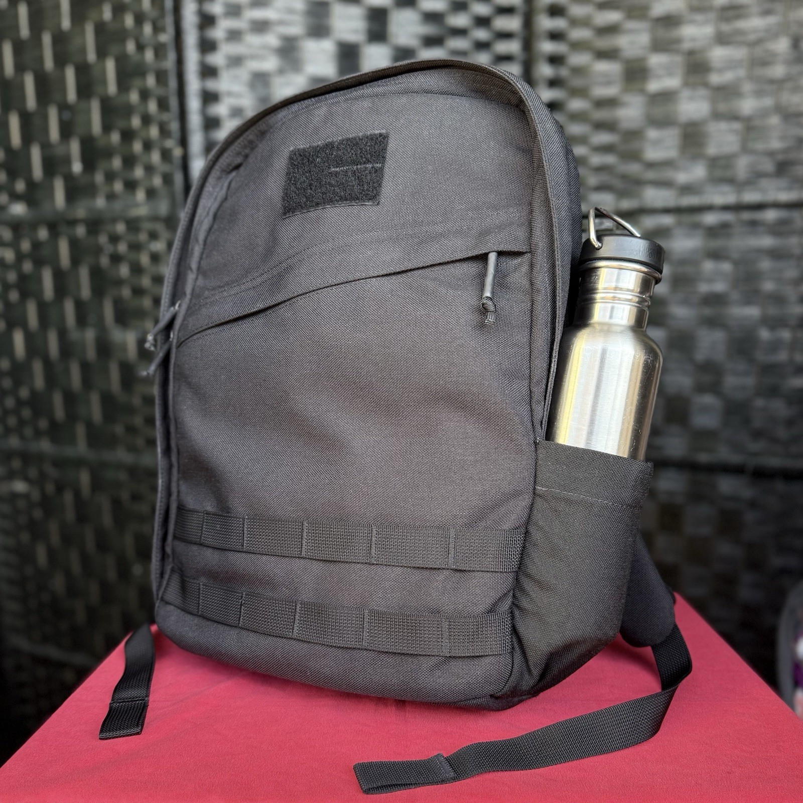 Goruck Echo Full 1000D Cordura Black – Rare Bottle Pocket Mod – USA 🇺🇸