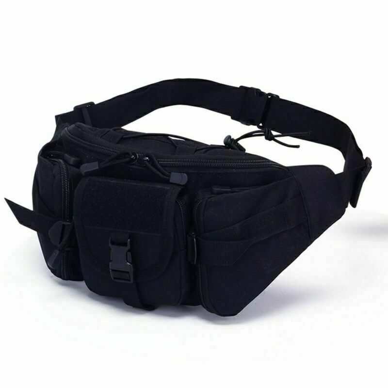 Tactical Fanny Pack Bumbag Waist Bag Military Hip Belt Outdoor Hiking Fishing