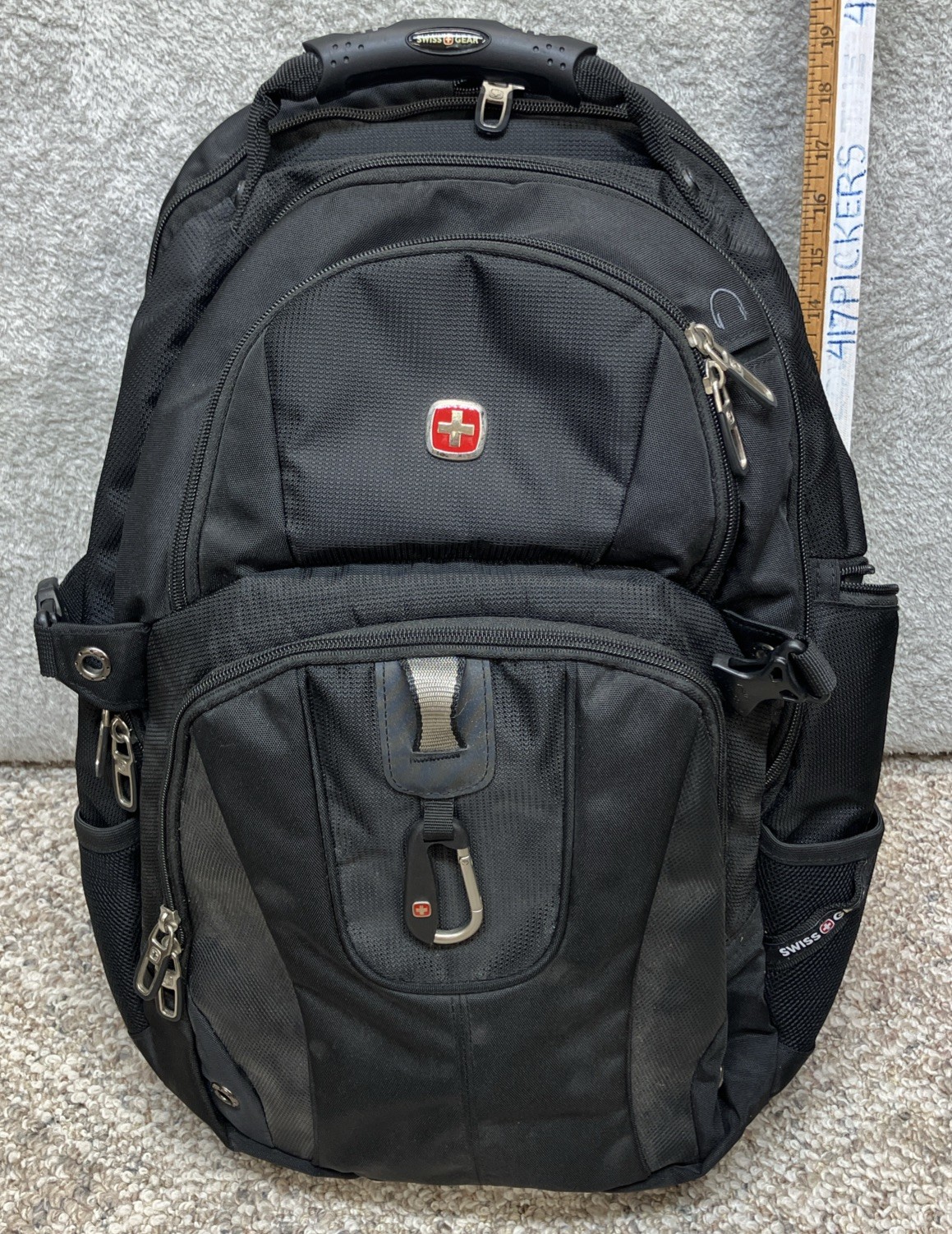 Swiss Gear 1900 ScanSmart Laptop Backpack Black VGC