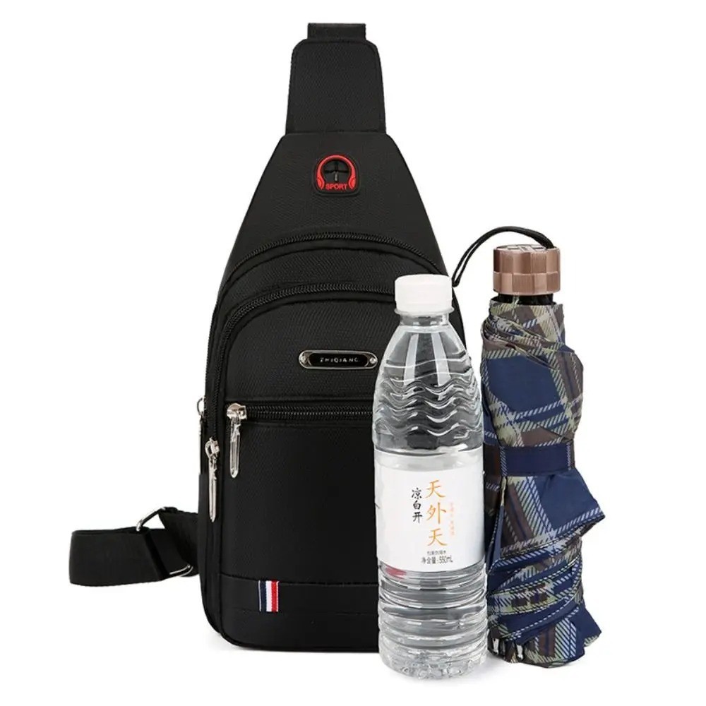 Men’s Canvas Sling Backpack Shoulder Bag Travel Casual Crossbody Chest Pack US