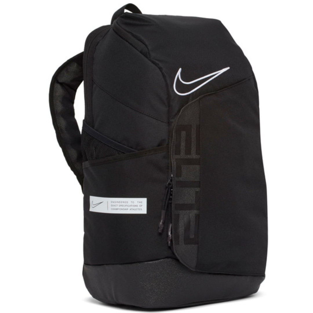 Nike Elite Pro Basketball Backpack Black White 32L Bag BA6164 Gym School Sports