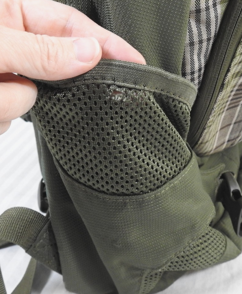 Dakine Olive Green & Tan Plaid Explorer Pack Laptop Backpack. #8130-050-27