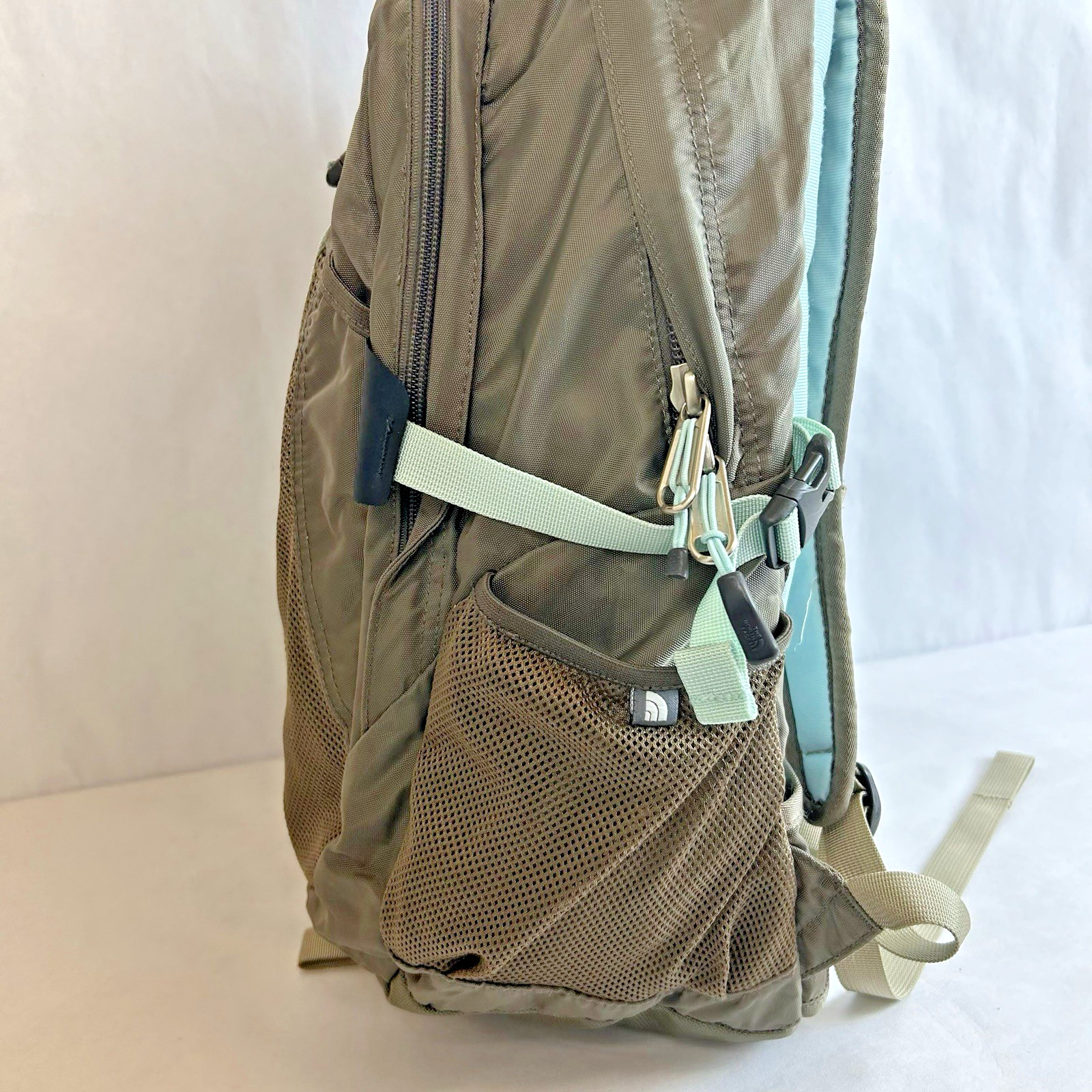 The North Face Backpack Unisex Brown Olive Recon Everyday School College Bookbag