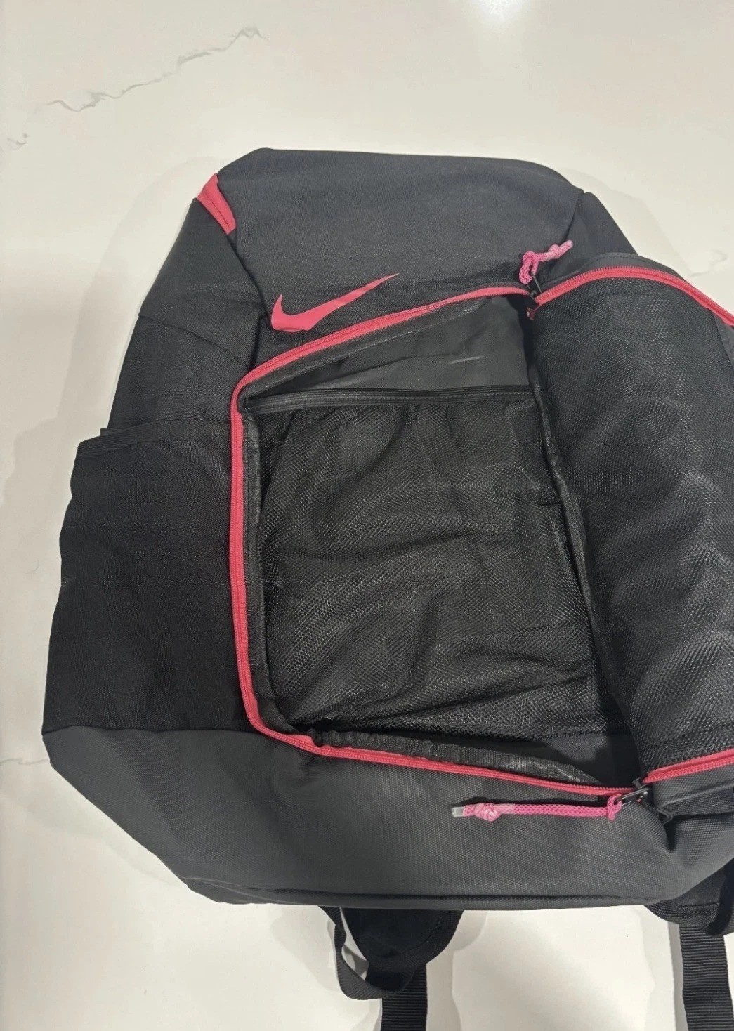 Nike Men’s Hoops Elite Backpack, Black Anthracite and Metallic Silver