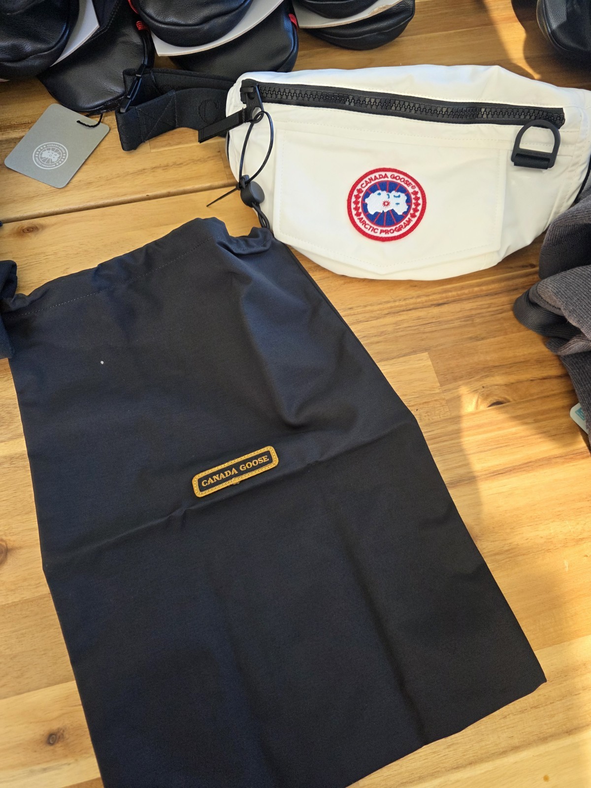 Canada Goose Waist Fanny Pack Bag White MSRP $295