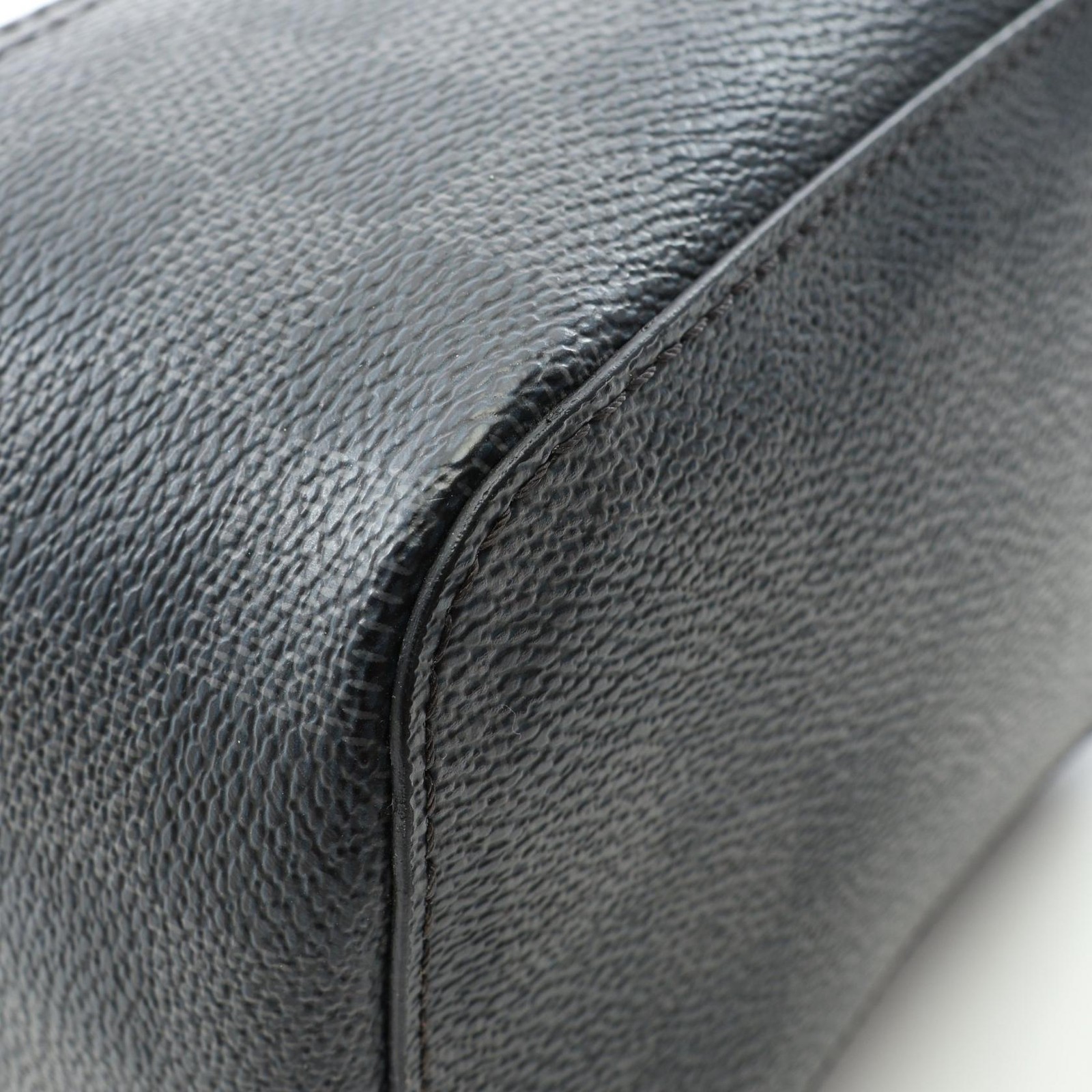 LOUIS VUITTON Rangement PM Pouch purse bag N40181 Damier graphite leather