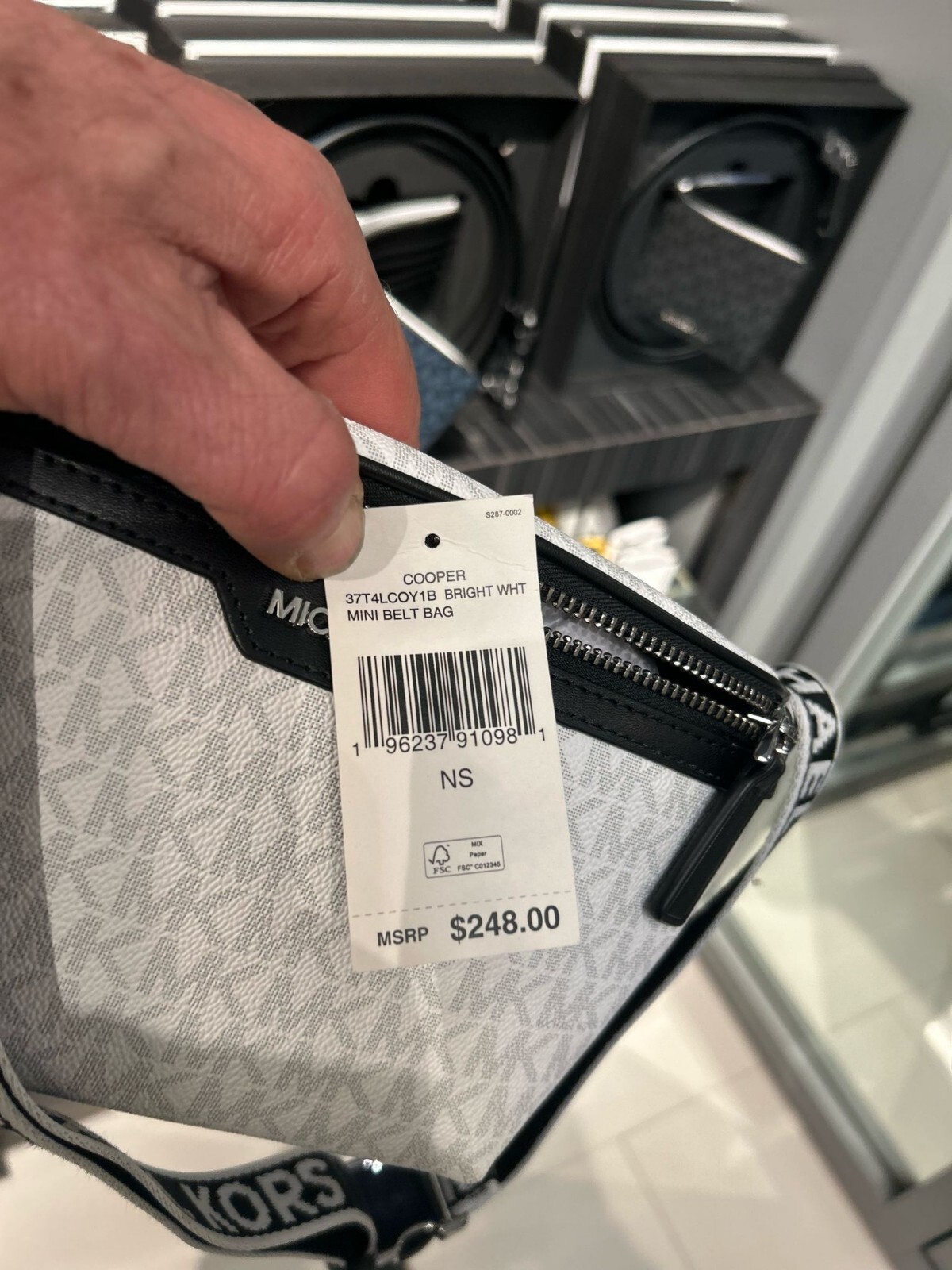 Michael Kors Cooper Men Lady Women Mini Shoulder Crossbody Belt Bag Fanny pack