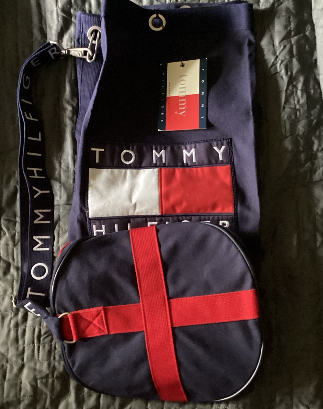 Vintage Tommy Hilfiger Weekend Duffel Bag(NWT)