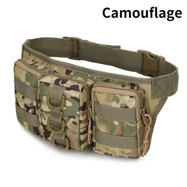 Men Belt waist Bag Waterproof Oxford Cloth ravel Fishing Outdoor Sports Bag Mou