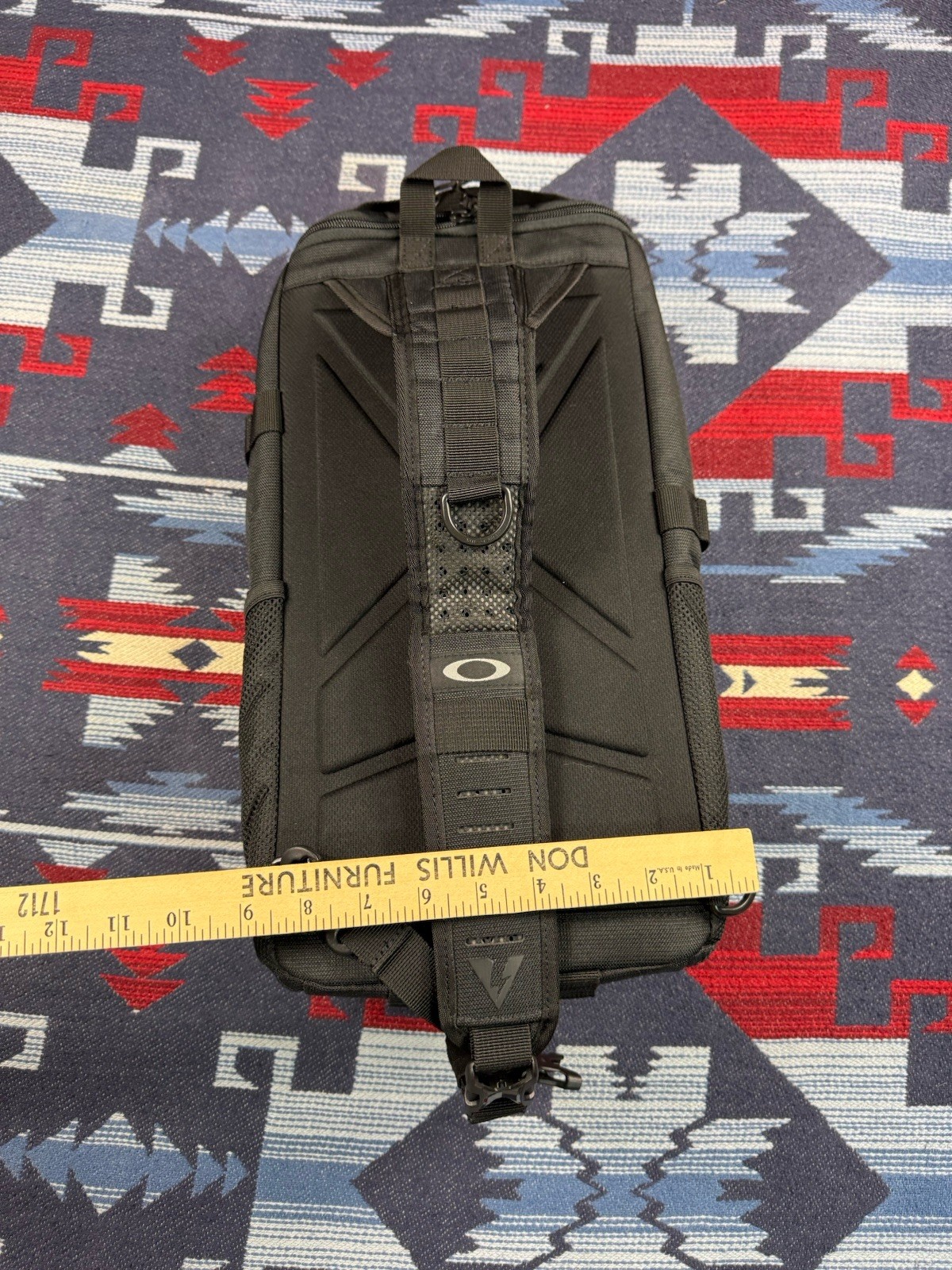 Vtg Y2K Oakley Sling Tactical Software Pilot Shoulder Messenger Bag Backpack