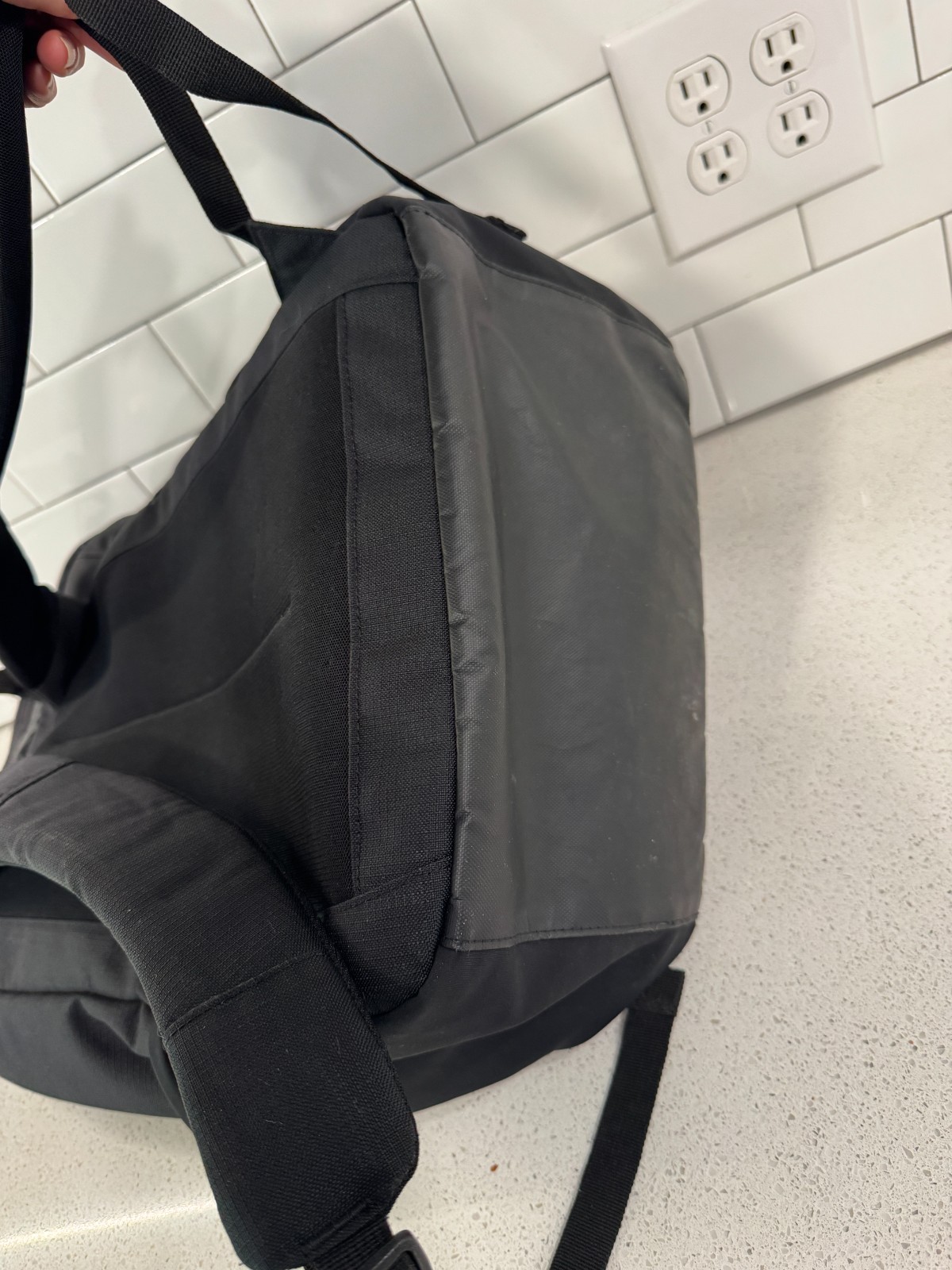 Travis Mathew Below Zero Cooler Insulated Backpack All Black GUC