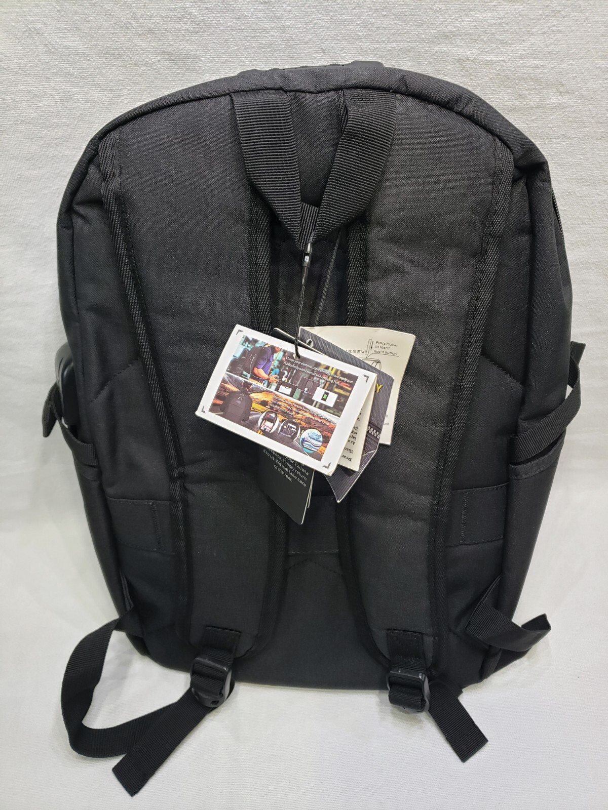 Travel Laptop Backpack Water Resistant AntiTheft Lock Bag USB Charging Port 15.6