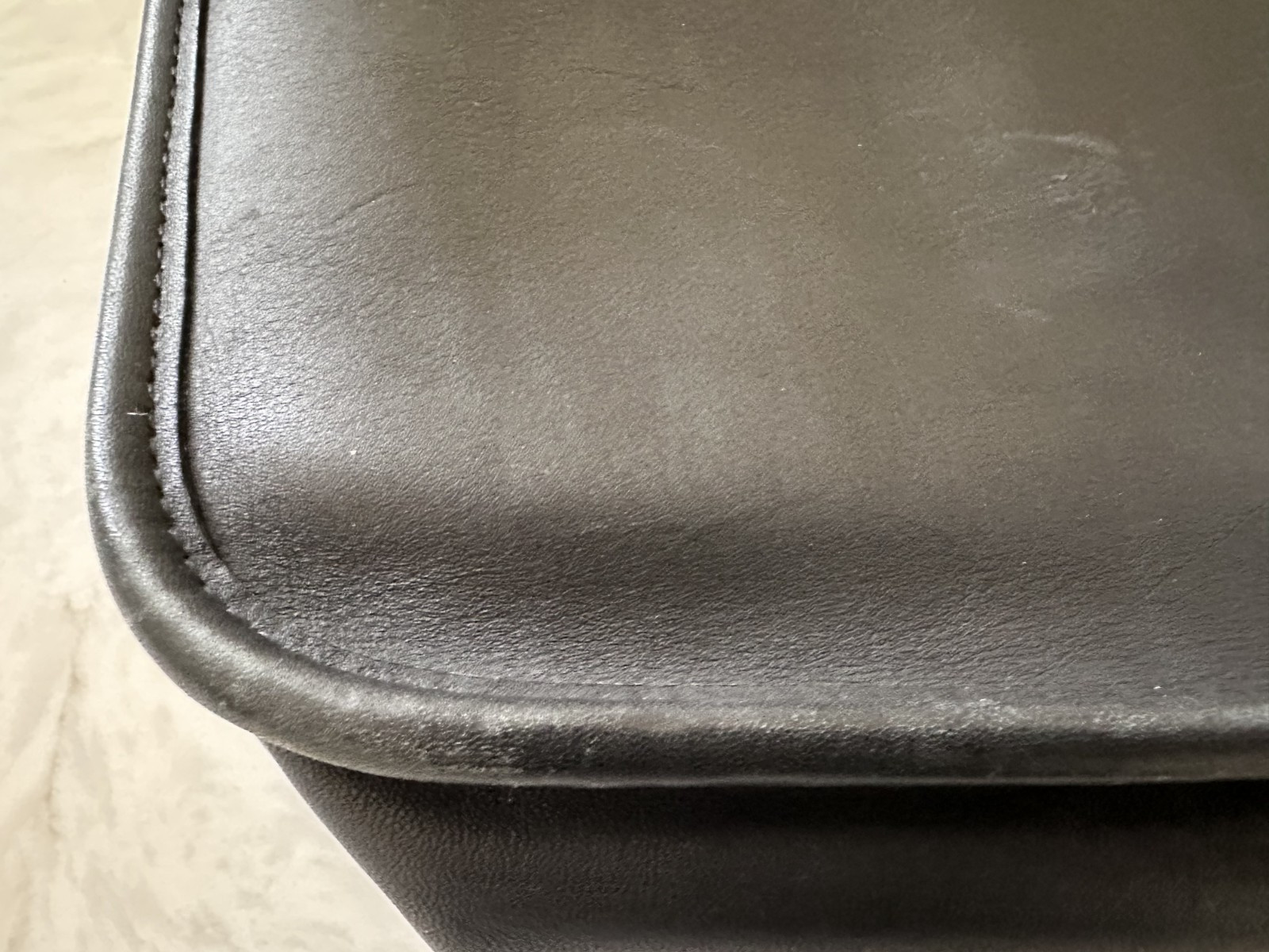 Coach L9N-5180 Metropolitan Black Leather Briefcase & Matching Document Sleeve