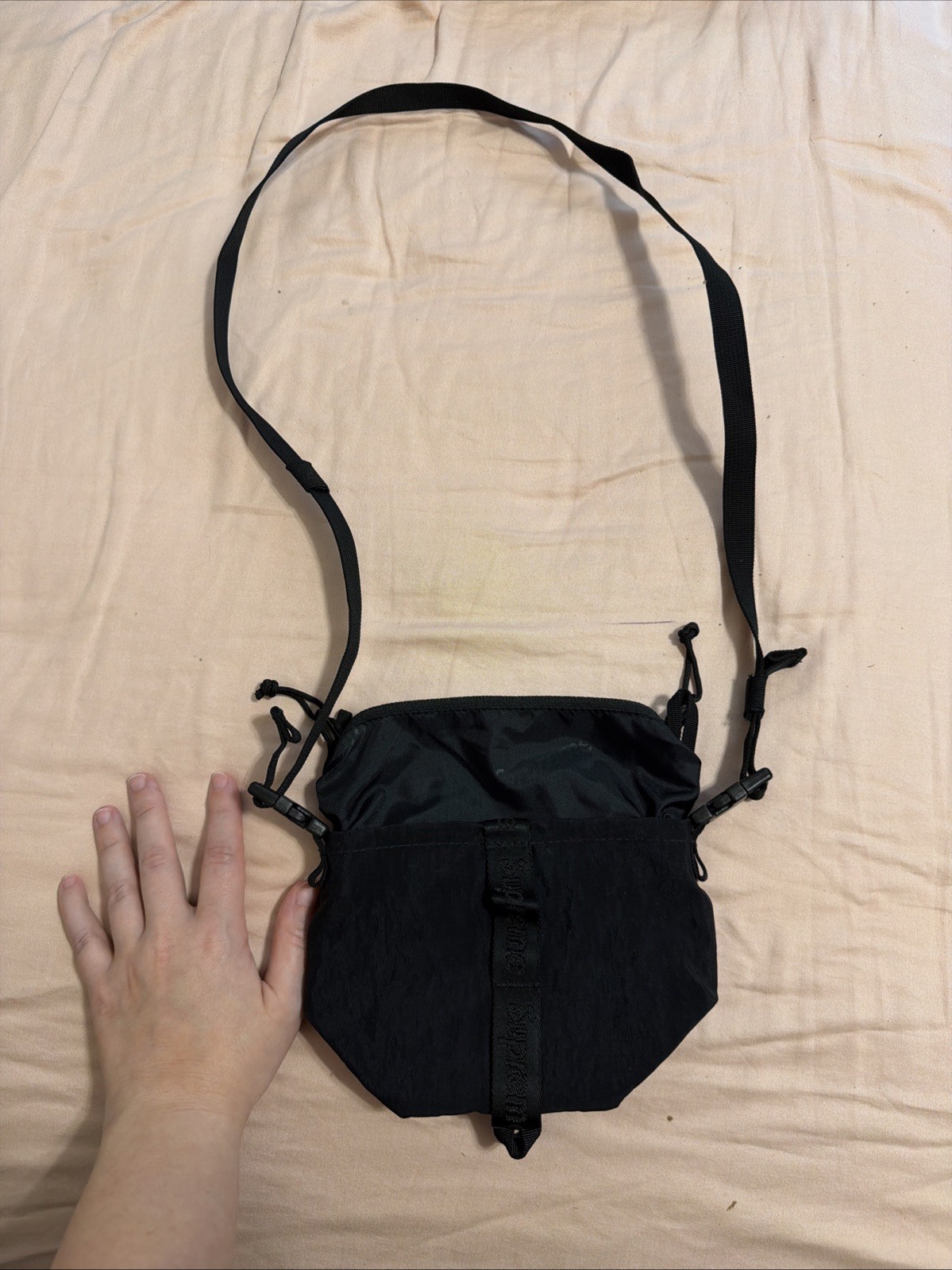 Supreme Cordura Neck Pouch Black Bag